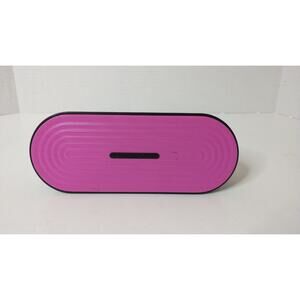 HMDX rave Portable rechargeable Bluetooth Speaker Pink Works Great